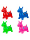 миниатюра IT104431 Мяч-прыгун гимнастический (в форме лошадки) , 4 цвета в ассортименте, в/п 30*25 см