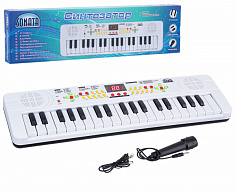 IT108896 Синтезатор "Sonata" 37 клавиш, запись, воспроизведение, микрофон, в/к 53*5*14 см