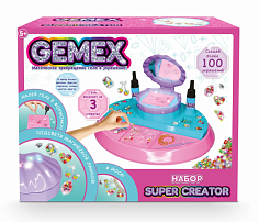HUN8633 Набор для создания украшений и аксессуаров GEMEX, Super Creator
