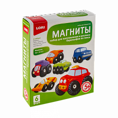 LORI М-012 М-012 Фигурки на магнитах "Машинки"
