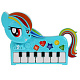 миниатюра HT787-R Обучающее пианино "My little Pony", на бат., 3 режима звучания в русс. кор. ТМ "Умка"