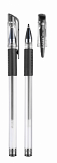 Ручка гелевая BASIR, 0,5 мм, пластик, черная (12/1728) (МС-1266/чёрн./)
