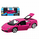 миниатюра 1251383JB ТМ "Автопанорама" Машинка металл. 1:24 Lamborghini Gallardo, розовый, откр. двери и багажн