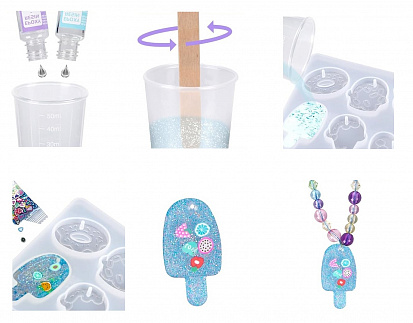 Фото товара 708B-12 Набор для творчества "Создай украшение"