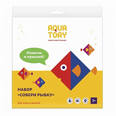 LUBBY22900 Набор "Собери рыбку", 3+, AQUATORY, eva, 6 элементов