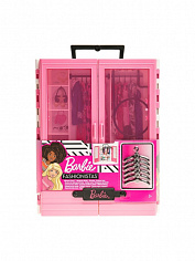GBK-11 Мебель для куклы Barbie Шкаф модницы Розовый