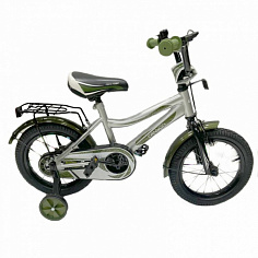 Велосипед Tech Team Canyon 20" серо-зеленый (сталь)