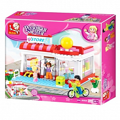 38-0529 Конструктор Розовая мечта 38-0529 Магазин 289 дет. в коробке