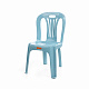 миниатюра ПОЛЕ07442 Детский стул №1, 335х315х560 мм (дымчато-голубой)