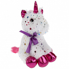 M46751NS Игрушка мягкая единорог звездочка 23 см без чипа, в пак. МУЛЬТИ-ПУЛЬТИ