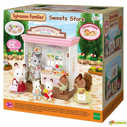 Фото товара Sylvanian Families 5051 Н-р "Магазин конфет" 