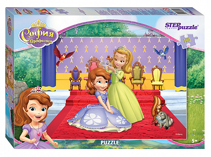 Фото СтепПазл 94044 Мозаика "puzzle" 160 "Принцесса София" (Disney)