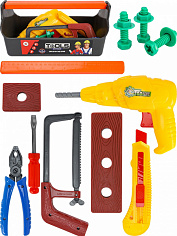 Y7577087 Набор инструментов "Юный мастер" (13 пред.,в ящике)(29х13х13,5 см)(Арт.Y7577087)