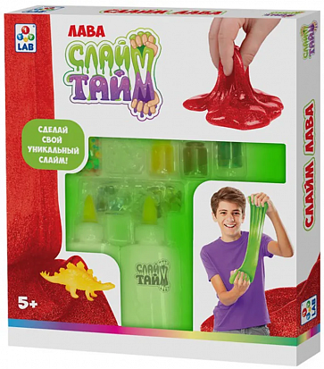 Фото товара 1toy Т14306 Слайм тайм Набор "Лава" в больш. кор. с окном 30,5х26,5х4,5 см (10013160/010719/0231064)