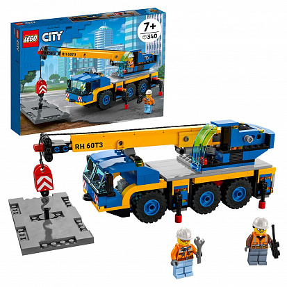 Фото 60324-L Конструктор LEGO CITY Great Vehicles Мобильный кран