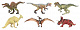 миниатюра Q9899-325 Динозавры в ас-те, дисплей.