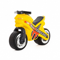 ПОЛЕ80578 Каталка-мотоцикл "МХ" (жёлтая)