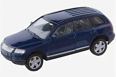 39877CW Машинка WELLY 1:31 Volkswagen Touareg, пруж. мех., цв. в асс.