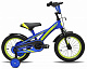 миниатюра Велосипед TechTeam Quattro 16" синий (сталь)
