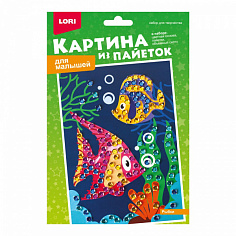 LORI Мкс-024 Картина из пайеток "Рыбки"