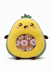 Мягкая игрушка Подушка 7в1 Авокадо