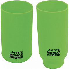 Подставка для пишущих принадлежностей deVENTE "MONOCHROME", силиконовая, неоновая зеленая (4104003)