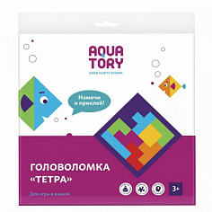 LUBBY22893 Головоломка "Тетра",3+, AQUATORY, eva, 10 элементов