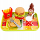 миниатюра 8803-2 еда из ресторана фастфуда набор