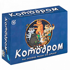 2422C Игра детская настольная "Котодром"