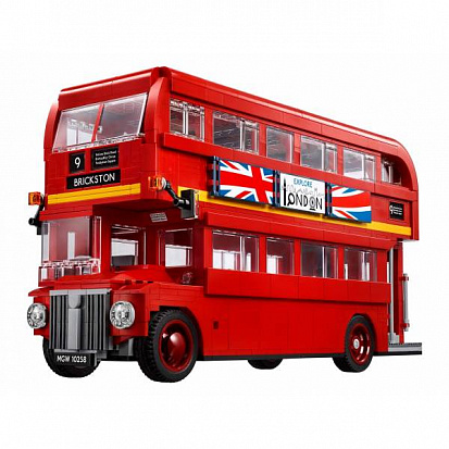 Фото Г10775 Г10775 Конструктор BELA Лондонский автобус. 1686 деталей. 58х38.5х9.5 см. 10775 2,9300кг