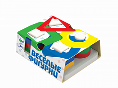 801н Игрушка дидактическая Веселые фигурки