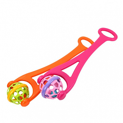 МТ Т6733 Каталка для детей с погремушкой  фото