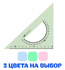 ПЧ-ТТ-12 Угольник 45*45, 12см +транспортир , Пчелка