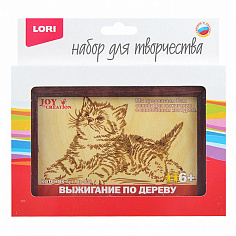 LORI Вр-008 Вр-008 Выжигание в рамке "Котёнок"