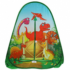 GFA-DINO01-R Палатка детская игровая 81х90х81см, в сумке ИГРАЕМ ВМЕСТЕ