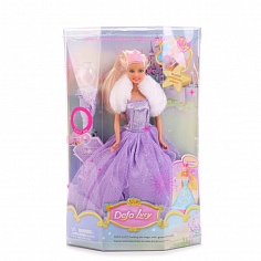 8003 КУКЛА ФЕЯ 29СМ С ВОЛШЕБ. ПАЛОЧКОЙ, СО СВЕТОМ, В АССОРТ. В ПЛАСТ. КОР. 34*22СМ