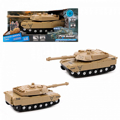 6506-1 Танк инерц. звук, свет, в/к 27.5*14*12 см.