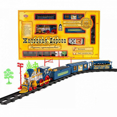 620 железная дорога р.у. со светом и музыкой Мой первый поезд русск.яз PlaySmart