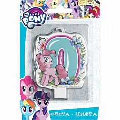 33016 Свеча-цифра №0 "My Little Pony"