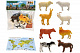 миниатюра 200661672 Игровой набор "Домашние животные" с картой обитания внутри (8 шт в наборе) (Zooграфия)