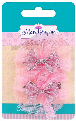 Фото товара 455326 Набор заколок с бантом "Праздник" 2 шт.