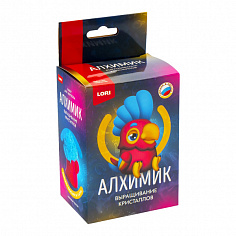 LORI Крп-012 Алхимик. Выращивание кристаллов. Животные. "Малиновый попугай"