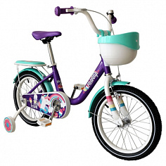 Велосипед TechTeam Melody 16" purple (сталь)