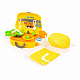 миниатюра ПОЛЕ94261 Набор детской посуды (22 элемента) (в чемоданчике на колёсиках)