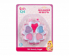 IT106455 Косметика для детей "Girl's Club" в наборе: тени в 3-х цветах: розовый, голубой, фиолетовый