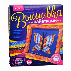 LORI Вп-004 Вп-004 Вышивка пайетками "Крылатая красавица"