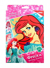 LORI Кпд-022 Фреска. Картина из песка. Disney "Принцесса Ариэль"