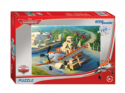 Фото товара СтепПазл 75114 Мозаика "puzzle" 120 "Самолёты" (Disney)