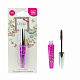 миниатюра Lukky Т18908 тушь д.волос голограф.розовая с крупными блёстками разной формы, 8 мл,блистер 