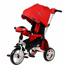 641346 Велосипед 3 кол. Leader 360 12x10 EVA Car, красный